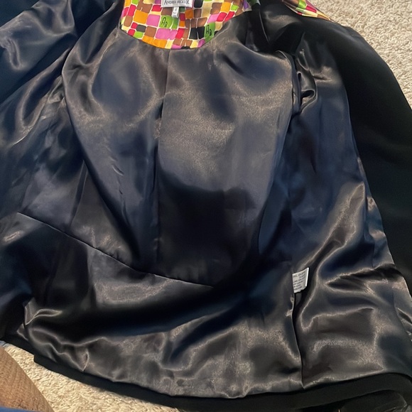 Andrea Becker Retro Jacket Brass Style Buttons Size 10 - Picture 11 of 11